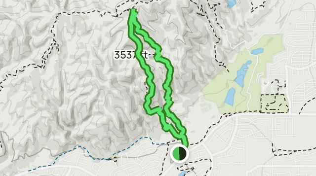 Zanja Peak Trail